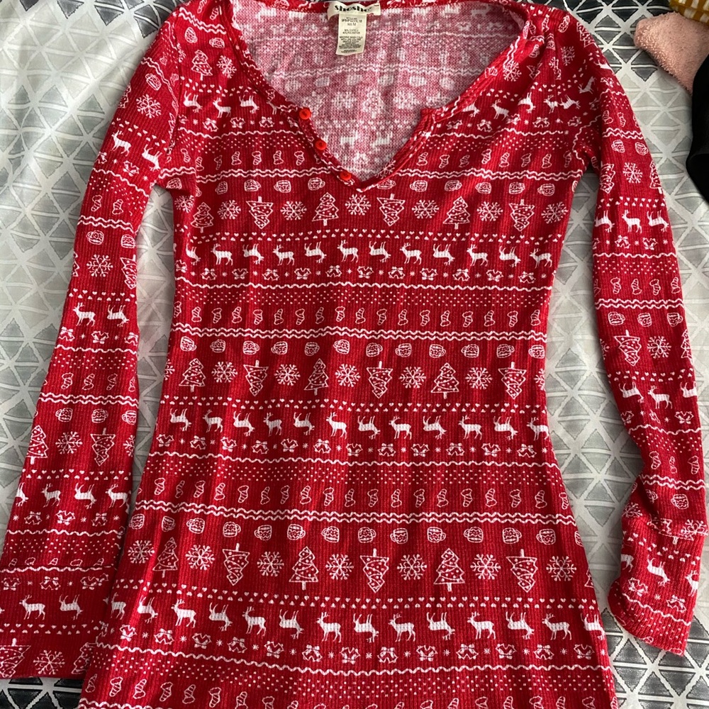 Christmas-Bodysuit-shorts